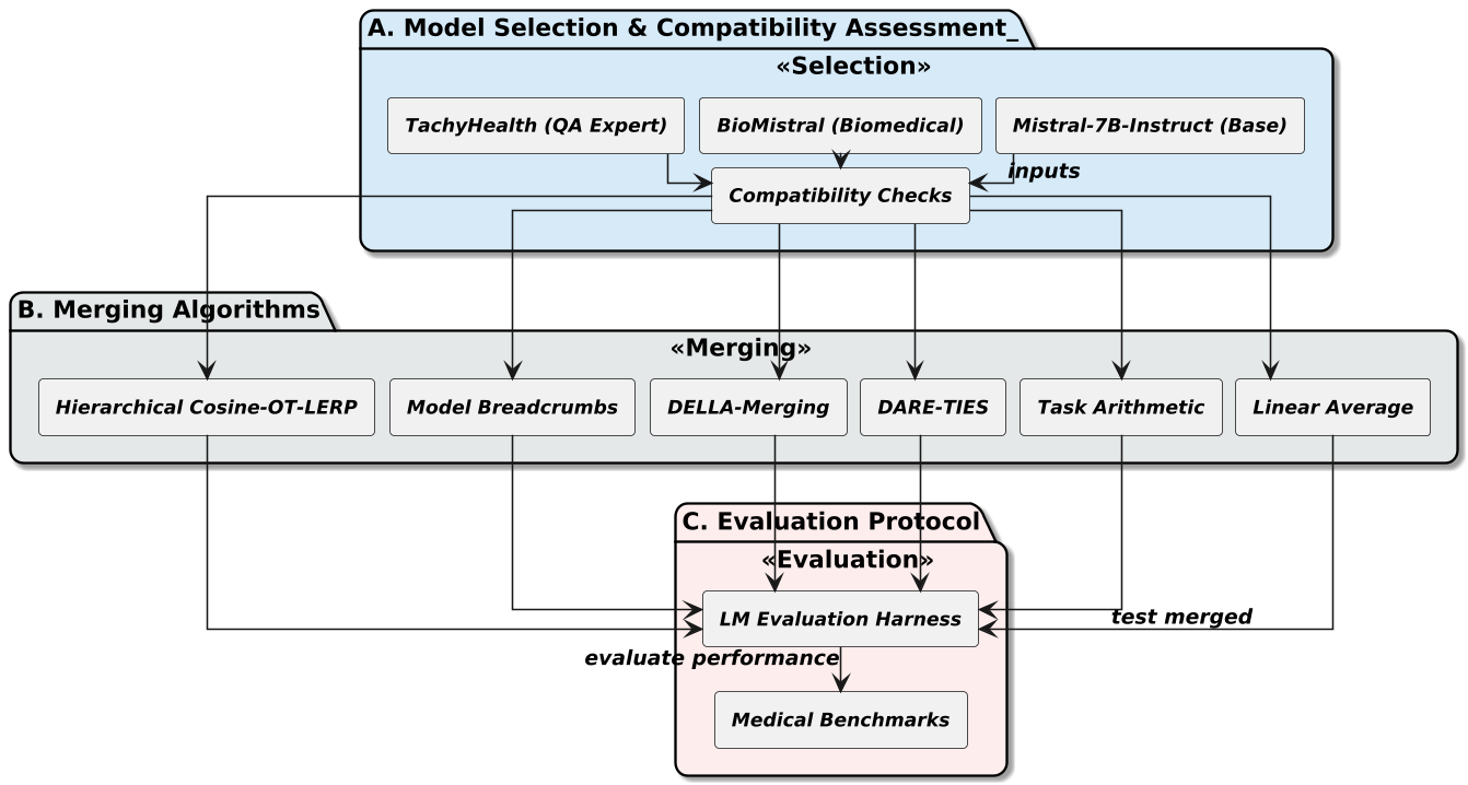 A Novel Hierarchical Integration Method for Efficient Model Merging in Medical LLMs